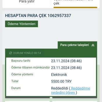 Ödeme İşlemlerinde Sürekli Hata Ve Destek Eksikliği