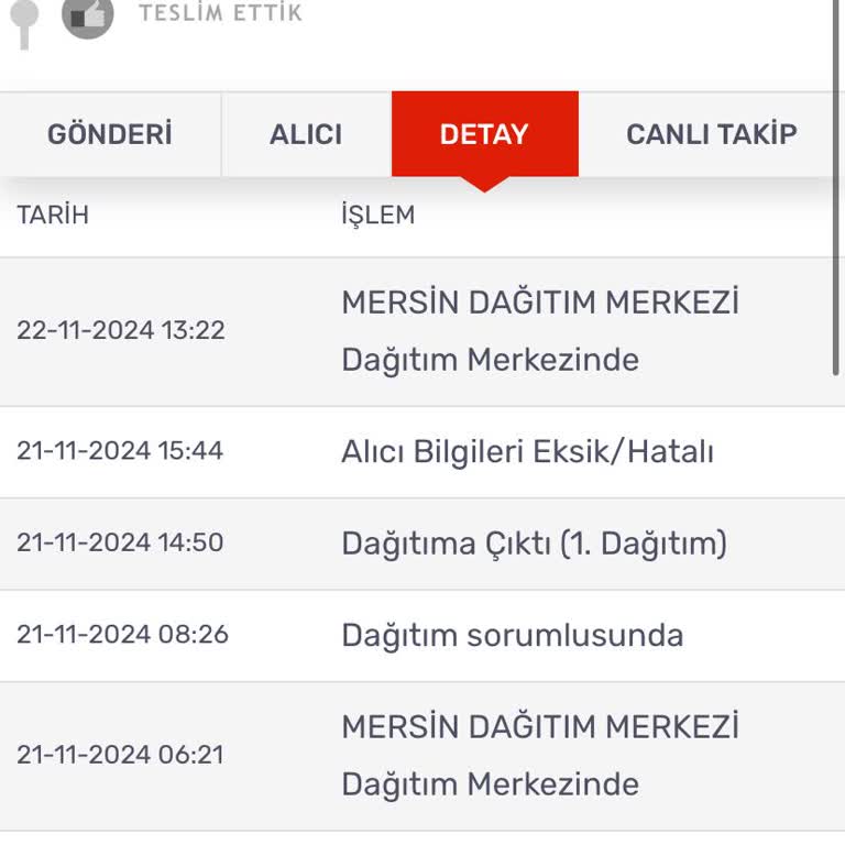 Adres Sorunu Nedeniyle Kargoma Ulaşamıyorum
