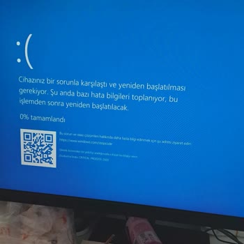 Lenovo PC'nin Bitmeyen Mavi Ekran Sorunu!