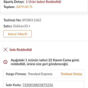 İade Hakkı Ve Ürün Sorunu