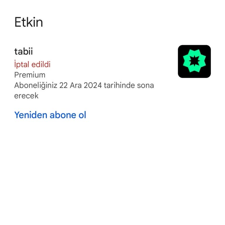 Tabii Uygulaması: Premium Abonelik Sorunu Ve İade Talebi