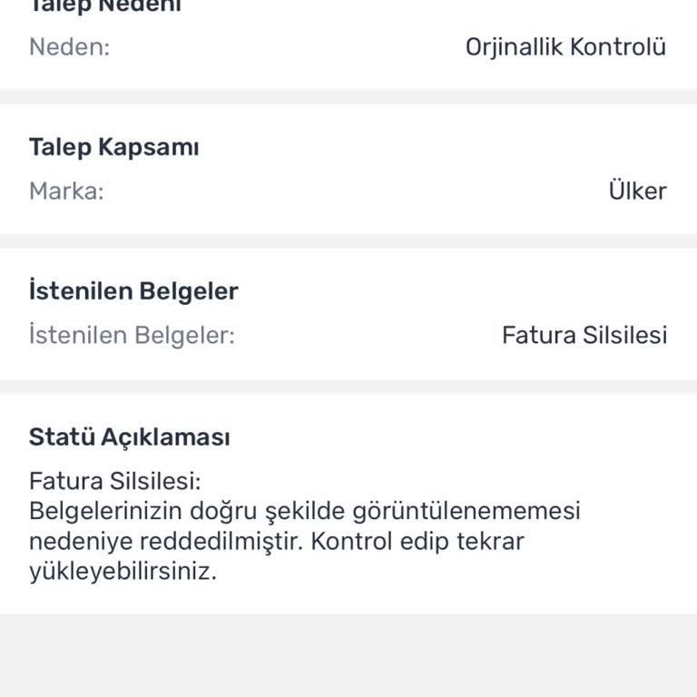 Trendyol'da Fatura Gönderim Sorunu