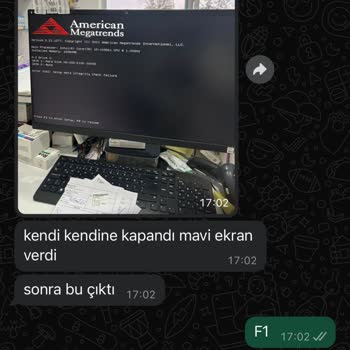 Lenovo Bilgisayarımda Sürekli Mavi Ekran Sorunu