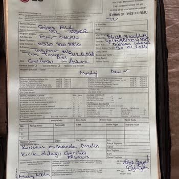 Televizyonun İç Paneli Kırık Çıktı, Değişim Talep Ediyoruz