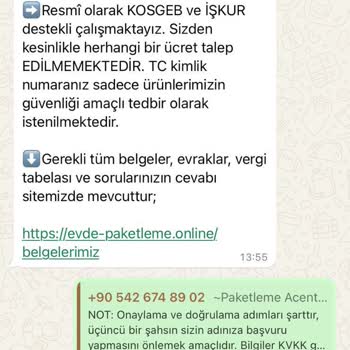 Kişisel Bilgilerin İzinsiz Kullanımı Ve Şüpheli İşlemler Hakkında Uyarı