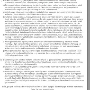 Arçelik Servis Hizmetinde Sürekli Arıza Sorunu