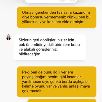 Yanıltıcı Bonus Oranları