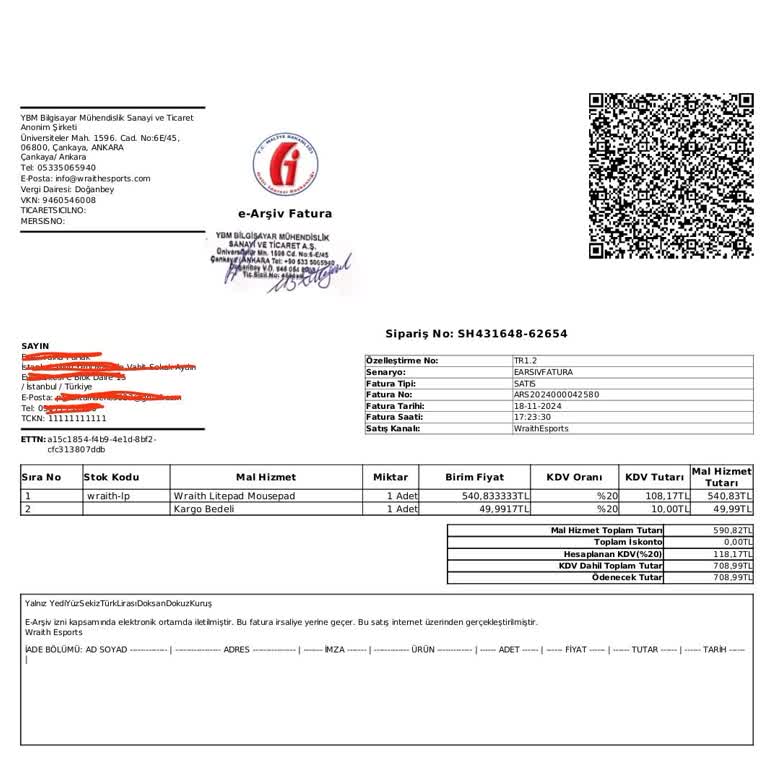 Teslim Edilmeyen Ürün Ve İade Talebi