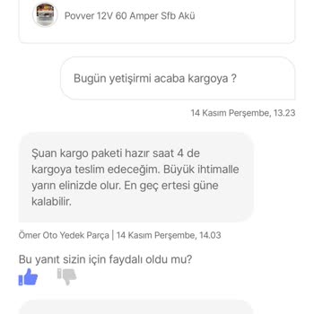 Hasarlı Akü Ve Geciken İade Süreci