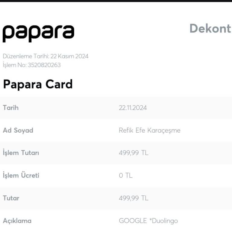 İptal Edilen Hesaptan Haksız Para Çekimi