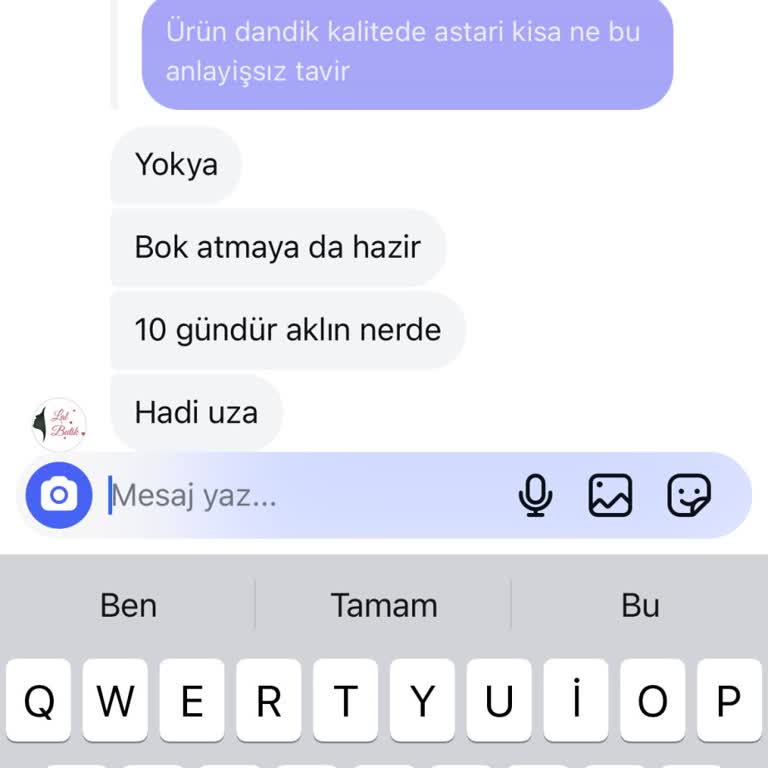 Kalitesiz Ürün Ve İade Sorunu Yaşadık