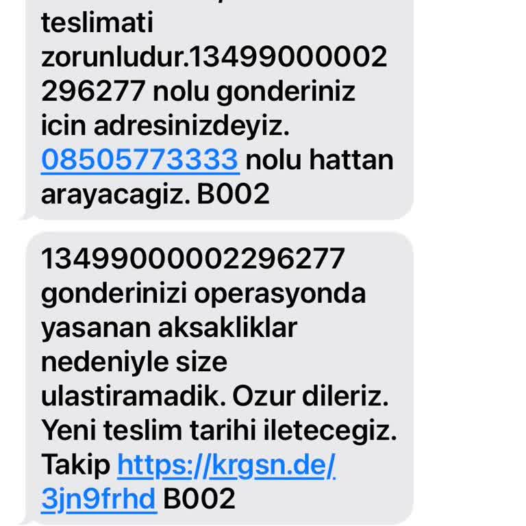 Kargo Teslimatında 3 Haftalık Gecikme