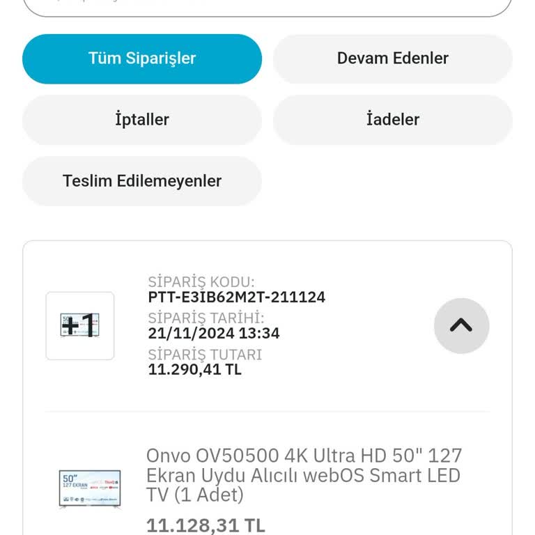 Ürün Teslimat Sorunu: İstanbul Dışına Gönderim Yapılmıyor