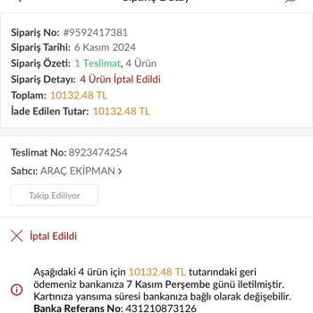 İptal Edilen Alışverişe Haksız Kart Ücreti