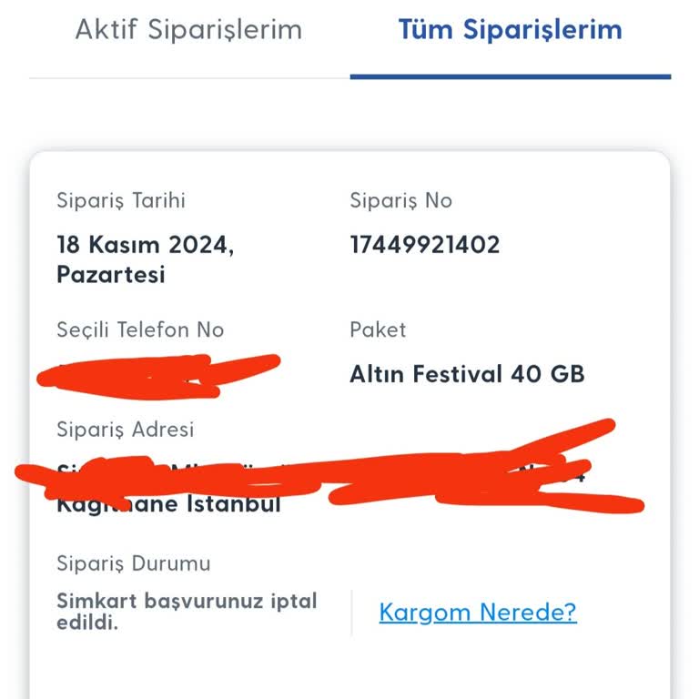 Numara Değişikliği Talebinde E-Devlet Aktivasyon Sorunu Ve Müşteri Hizmetleri Ulaşım Zorluğu