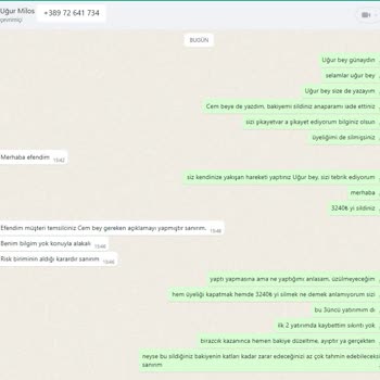 Milosbet'te Kazancım Silindi Ve Üyeliğim Kapatıldı