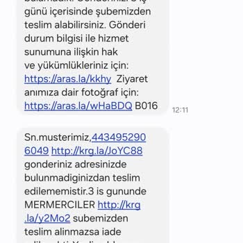 Kargom Nerede? Aras Kargo'nun Çelişkili Bilgileri