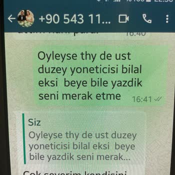 THY Çalışanından Şok Edici Tehdit Ve Hakaretler