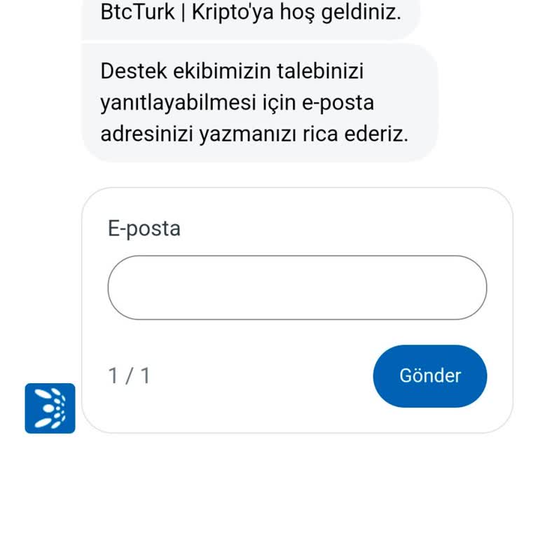 BTC Türk'te Doğrulama Kodu Sorunu