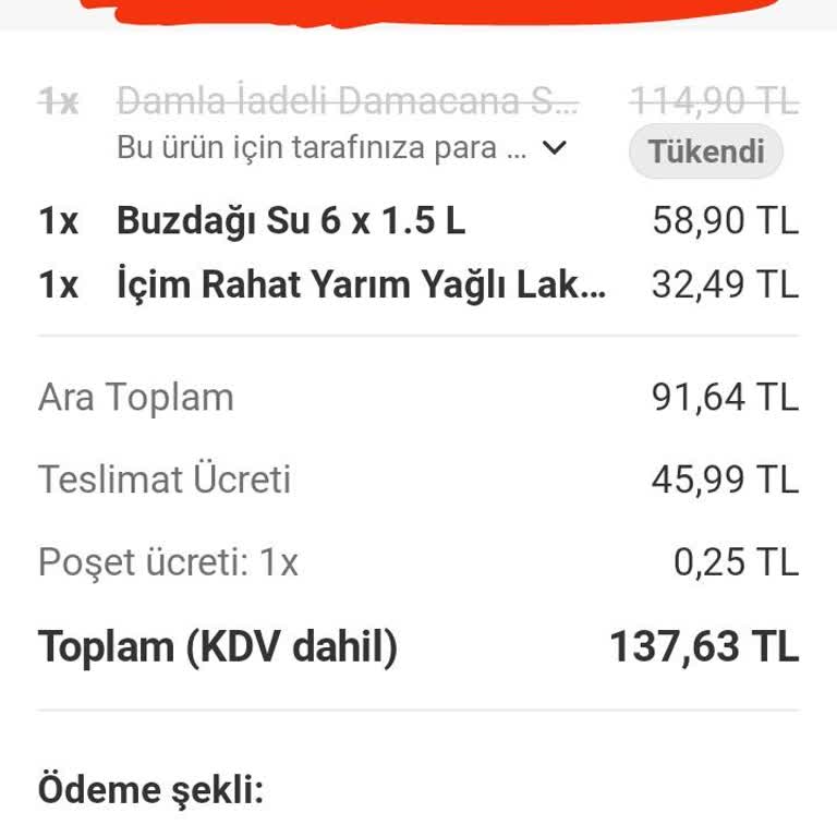 Eksik Teslimat Ve İade Sorunu