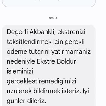 Axess Kart Taksitlendirme Mağduriyeti