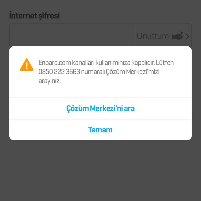 Enpara Hesap Erişimi Sorunu