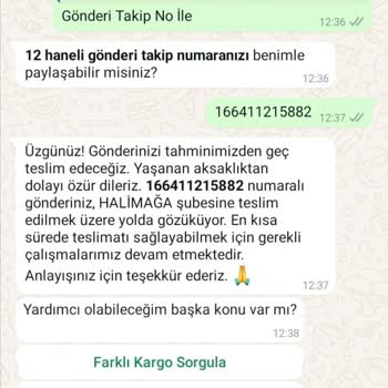 Kargo Teslimatında Büyük Gecikme