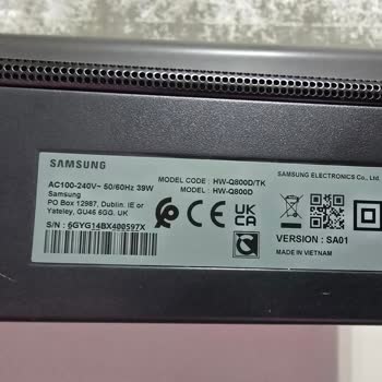 Samsung Soundbar'da Dolby Atmos Sorunu