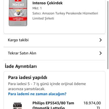 Amazon Siparişim Teslim Edilmedi Ve İptal Edildi