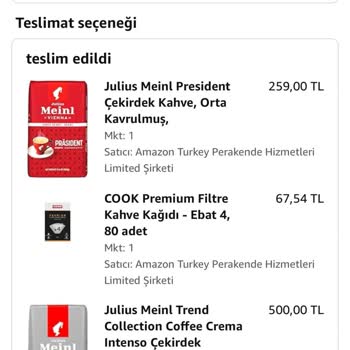 Amazon Siparişim Teslim Edilmedi Ve İptal Edildi