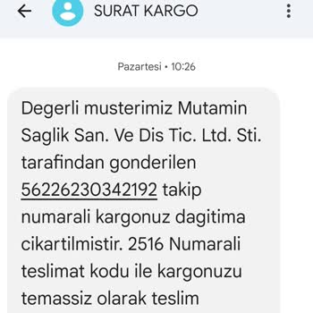Sürat Kargo'nun Teslimat Sorunları