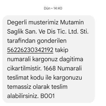 Sürat Kargo'nun Teslimat Sorunları