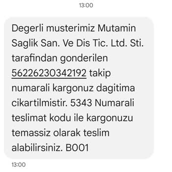 Sürat Kargo'nun Teslimat Sorunları
