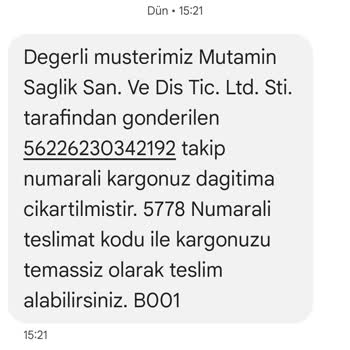 Sürat Kargo'nun Teslimat Sorunları