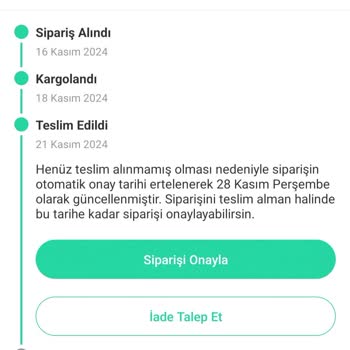 Teslim Edilmeyen Siparişler Ve Yetersiz Müşteri Hizmeti