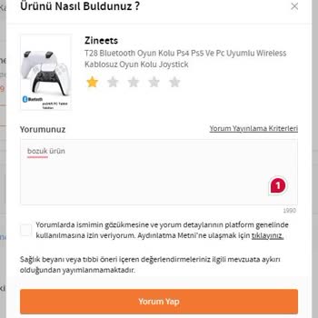 Trendyol'da İade Sürecinde Yaşanan Sorunlar Ve Ürün Manipülasyonu