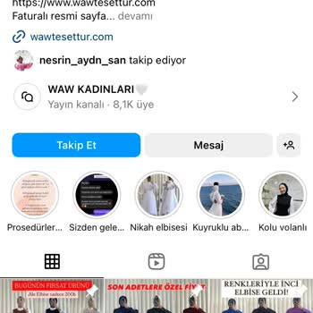 Waw Tesettür Teslim Edilmeyen Değişim Ürünleri