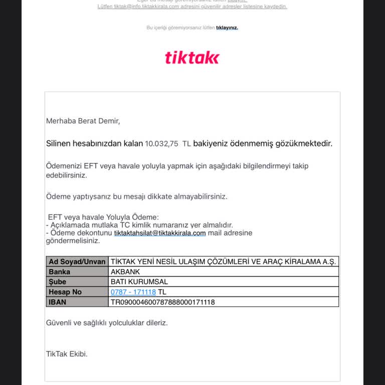 Ödenmiş Borç İçin Yanıltıcı Mesajlar Ve İletişim Sorunları