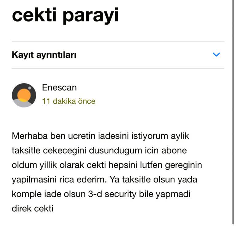 Yanıltıcı Ödeme Bilgileri Ve İletişim Sorunu