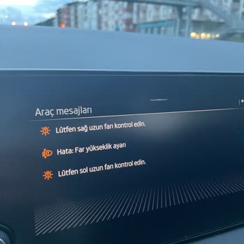Yeni Aracımda Bitmeyen Far Sorunları Ve Çözüm Bekleyişi