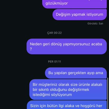 Perfactswear Mağazasından İlgisiz Müşteri Hizmeti Ve Hatalı Ürün