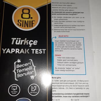 Cevap Anahtarı Ve QR Kod Sorunu