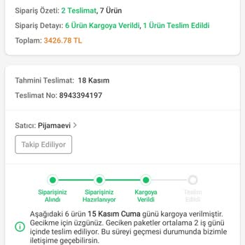 Teslimat Gecikmesi Ve Müşteri Mağduriyeti