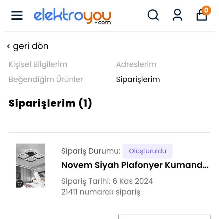 Teslimat Gecikmesi Ve İletişim Sorunu