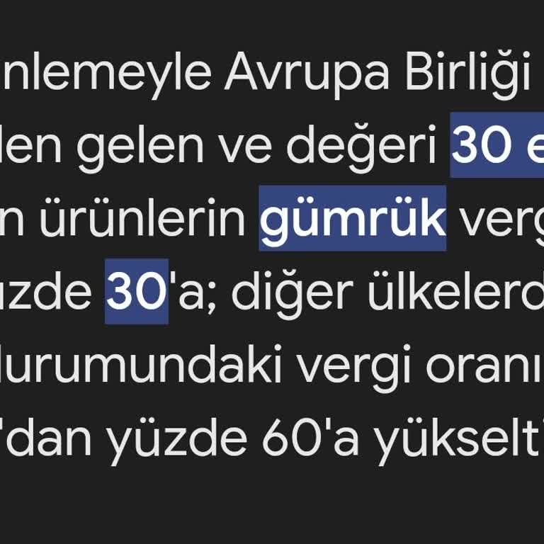 Yurt Dışı Alışverişte 30 Euro Sınırı Sorunu