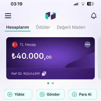 Pep Elektronik Ödeme Servisinde Para İadesi Sorunu