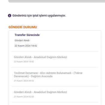 Hepsijet'in Ciddiyetsiz İptal Süreci