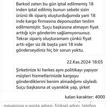 Yanıltıcı Stok Bilgisi Ve Fiyat Artışı Mağduriyeti
