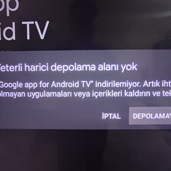 Grundig 4K TV Uygulama Yükleme Sorunu