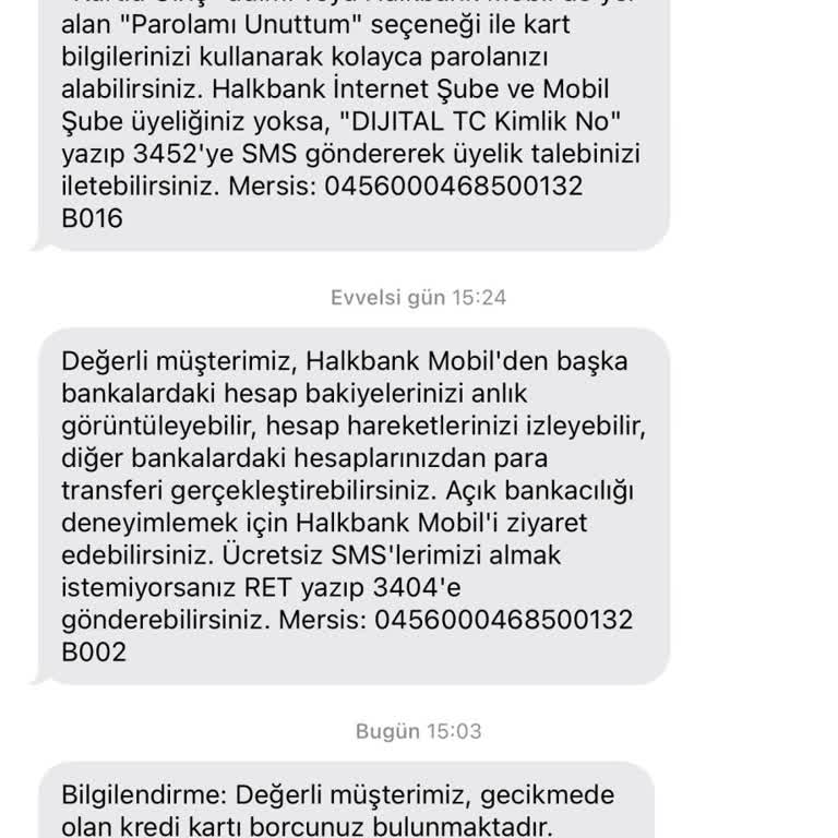 Kredi Kartı Yapılandırma Talebime Cevap Alamıyorum